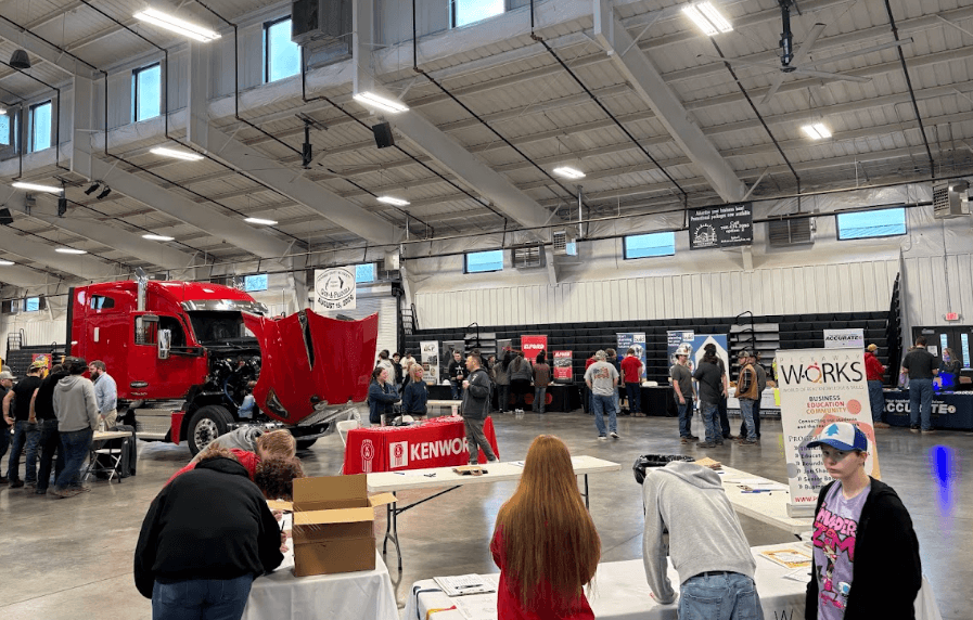 Students participating in Pickaway County Multi-Industry Networking & Career Fair