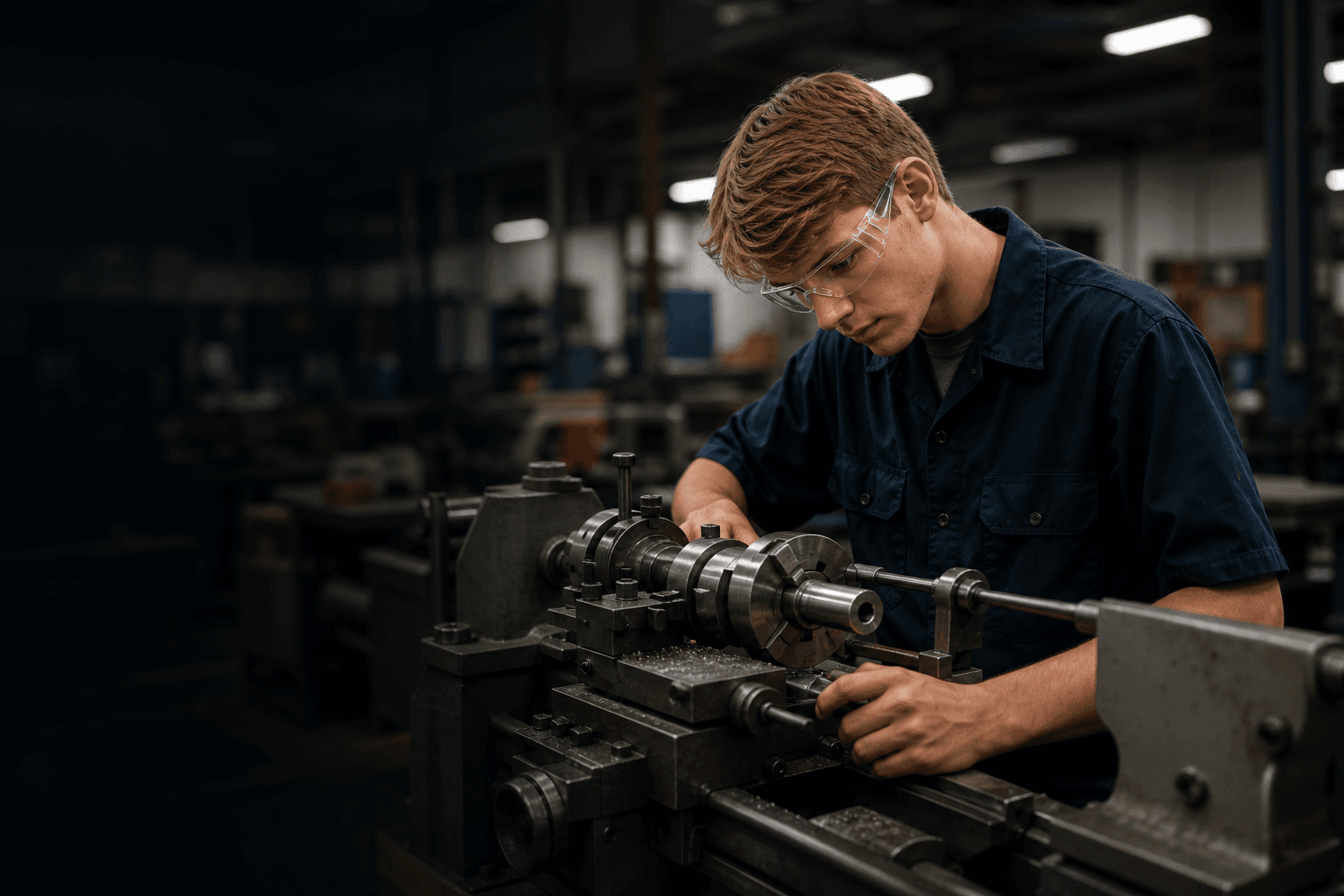 Students participating in Job Shadows