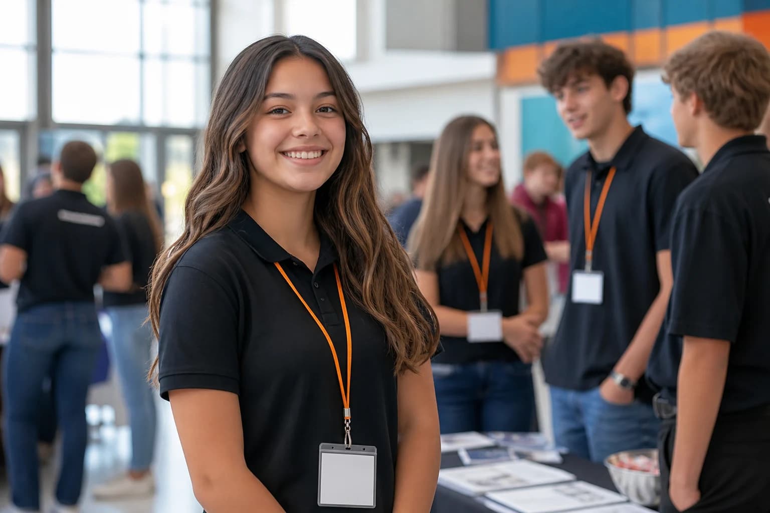 Students participating in Student Ambassadors